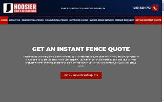 Hoosier Fencing Solutions LLC of Auburn website