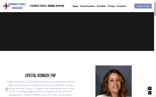 Kennedy Family Medicine and Walk-in Clinic website