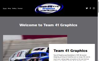 Team 41 Graphics website