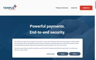 Tempus Technologies website