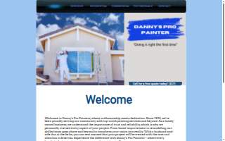 Dannys Pro Painters of Avon website