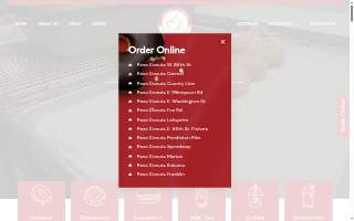 Pana Donuts website