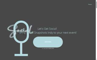 Social Snapshots Indy website
