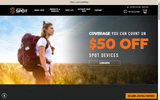 Spot Tan and Spa website