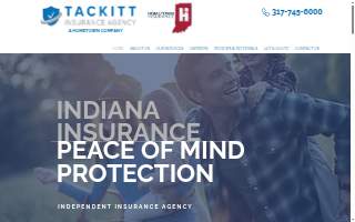 Tackitt Insurance website