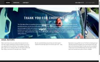 Tier One Auto Glass of Avon website