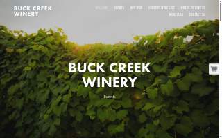 Buck Creek Winery website