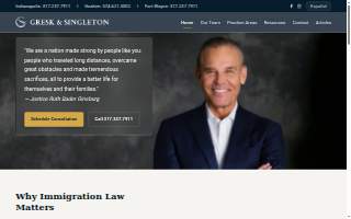 Gresk & Singleton of Beech Grove website