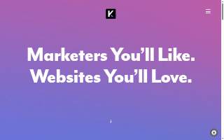 Kicks Digital Marketing website