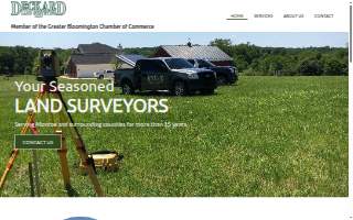 Deckard Land Surveying, LLC website