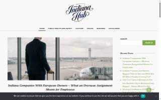 Hoosier Home Health website