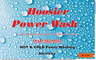 Hoosier Power Wash of Bloomington website
