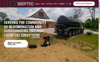 Todd Septic LLC website