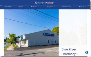Blue River Pharmacy website