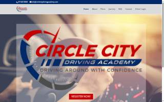Circle City Driving Academy website