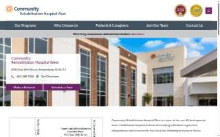 Community Rehabilitation Hospital West website