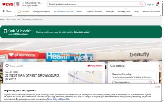 CVS of Brownsburg website