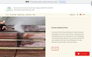 Hale's Pressure Washing LLC website