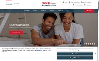 Indiana Members Credit Union of Brownsburg website