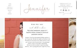 Jennifer Soots Photography website
