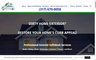 Spotless Exterior, LLC website