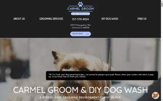 Carmel Groom & DIY Dog Wash website