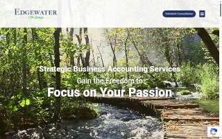 Edgewater CPA Group website