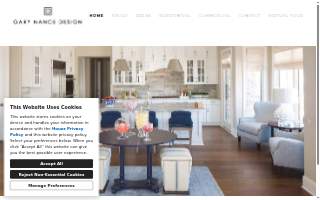 Gary Nance Design website