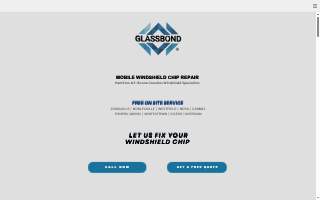 GlassBond Windshield Repair website