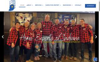Home Experts of Indiana website