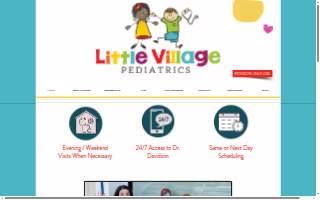 Little Village Pediatrics website