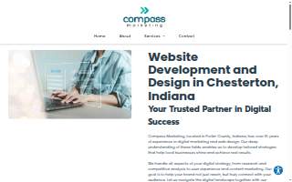 Compass Marketing of Chesterton website