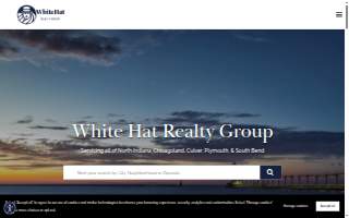 White Hat Realty Group website