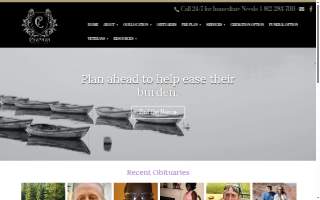 Chapman Funeral Home website
