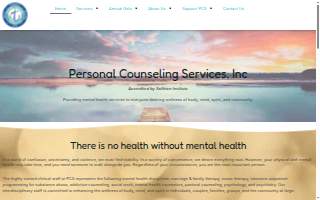 Personal Counseling Services, Inc. website