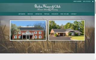 Barkes Weaver & Glick Funeral Home website