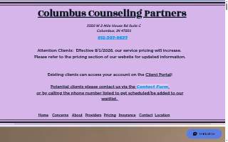 Columbus Counseling Partners, LLC website