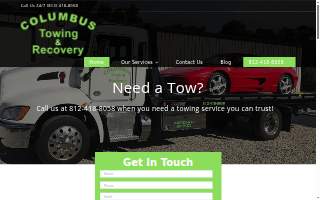 Columbus Towing & Recovery website