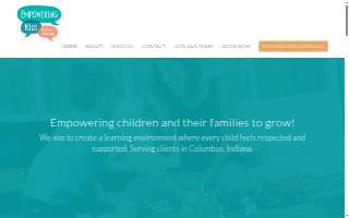 Empowering Kids Speech Therapy website