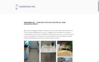 Handyman Inc. website