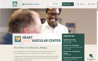 Heart & Vascular Center | Columbus Regional Health website