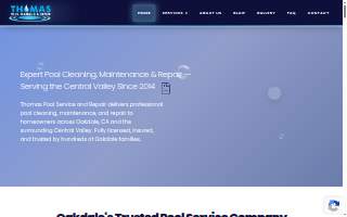 Thomas Pool Services LLC website