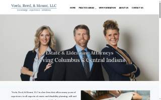 Voelz Law LLC website