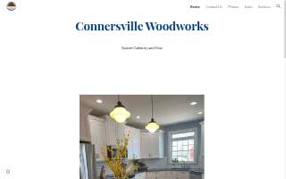 Connersville Woodworks website