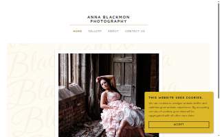 Anna Blackmon Photography website
