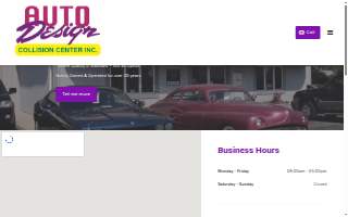 Auto Design Collision Center, Inc. website