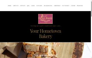 Beck's Crown Bakery website
