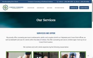 Compass Counseling of Northwest Indiana, LLC website