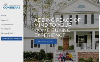 Contreras Home Inspections of Crown Point website