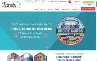 Friendly Foot Care, P.C. website